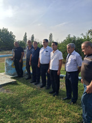 Goranboy rayonunda su ehtiyatlarından səmərəli istifadə olunması ilə bağlı Şahməmmədli kəndində su istifadəçiləri ilə görüş keçirildi
