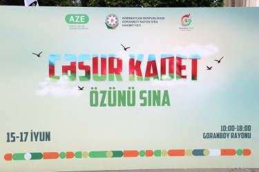 Goranboyda 15  iyun – Milli Qurtuluş günü münasibəti ilə tədbir keçirildi