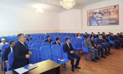 Goranboy rayon İcra Hakimiyyətində aparat iclası keçirildi
