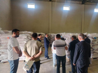 Goranboyda aqrar sahədə yeni layihələrin icrası ilə bağlı monitorinq aparıldı