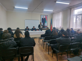 Goranboyda inzibati ərazi dairələri üzrə nümayəndələrin hesabat məruzləri dinlənildi