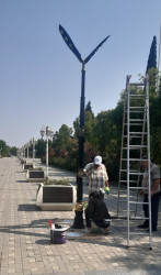Goranboyda abadlıq və yenidənqurma işləri davam etdirilir