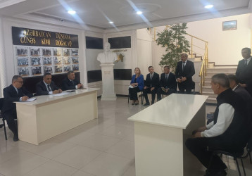 Goranboy rayon İcra Hakimiyyətində İcra Başçısı vətəndaşların müraciətlərini dinlədi