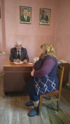 Goranboyda vətəndaşların müraciətlərinə xüsusi diqqət yetirilir