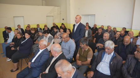 Goranboyda növbəti səyyar qəbul Goranlı kəndində keçirildi