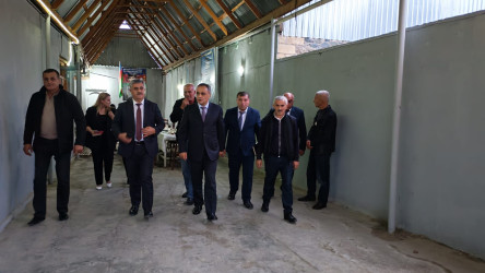 Goranboyda İcra başçısının Şəhid ailələrini ziyarəti davam edir
