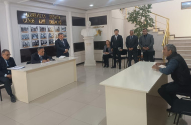 Goranboy rayon İcra Hakimiyyətində vətəndaşların müraciətləri dinlənildi