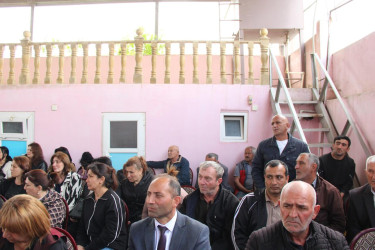 Xoylu kəndində səyyar qəbul keçirildi
