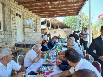 Goranboyda şəhid ailəsinə göstərilən diqqət və qayğının növbəti nümunəsi