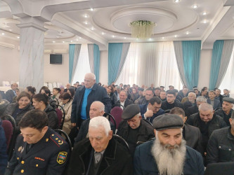 Xan Qərvənd kəndində səyyar qəbul keçirildi