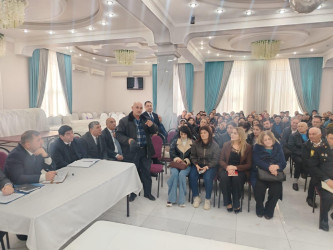 Xan Qərvənd kəndində səyyar qəbul keçirildi