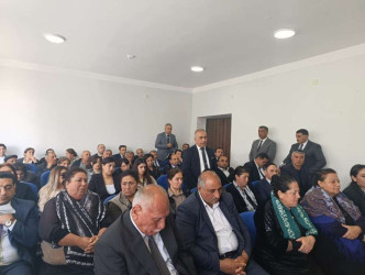 Goranboyda növbəti səyyar qəbul Qarqucaq kəndində keçirildi