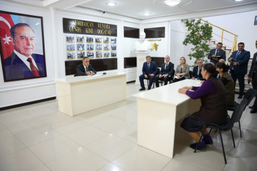 Goranboy Rayon İcra Hakimiyyətində vətəndaşların növbəti qəbulu keçirildi
