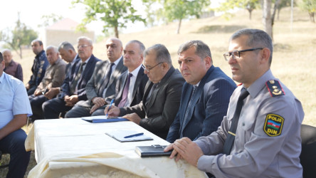 Goranboyda növbəti səyyar qəbul Mənəşli kəndində keçirildi