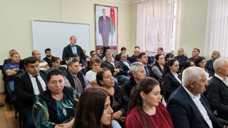 Goranboyda növbəti səyyar qəbul Şadılı kəndində keçirildi