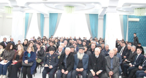 Xan Qərvənd kəndində səyyar qəbul keçirildi