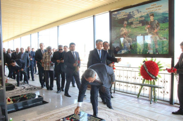 “27 sentyabr-Anım Günü”nün beşinci ildönümü ilə bağlı Balakürd qəbirstanlığında və Şəhidlər Xiyabanında şəhidlərimizin məzarları ziyarət olundu