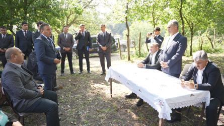 Goranboyda növbəti səyyar qəbul Buzluq kəndində keçirildi