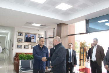 Goranboy rayon İcra Hakimiyyətinin başçısı Sağlamlıq Klinikasının fəaliyyəti ilə tanış oldu