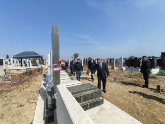 “27 sentyabr-Anım Günü” ilə bağlı Balakürd kənd qəbirstanlığında şəhidlərimizin məzarları ziyarət olundu