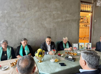 Goranboyda İcra başçısının Şəhid ailələrini ziyarəti davam edir