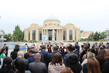 "Yaşıl dünya naminə həmrəylik ili" çərçivəsində rəsm və əl işləri sərgisi təşkil olundu.2024-cü il