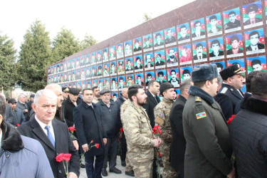 Goranboyda 20 yanvar faciəsinin 35-ci ildönümü ilə bağlı, anım tədbiri keçirildi