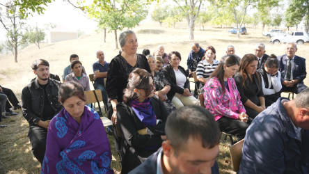 Goranboyda növbəti səyyar qəbul Mənəşli kəndində keçirildi