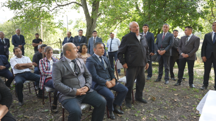 Goranboyda növbəti səyyar qəbul Buzluq kəndində keçirildi