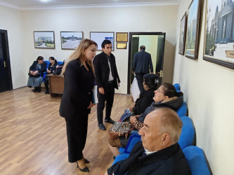 Goranboy rayon İcra Hakimiyyətində vətəndaşların müraciətləri dinlənildi