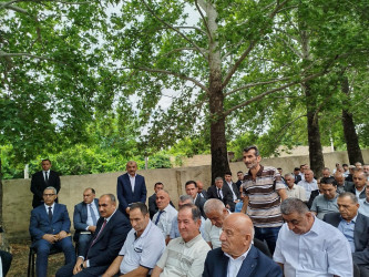 Hazırəhmədli kəndində səyyar qəbul keçirildi