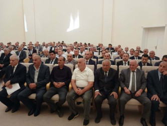 Goranboy rayon Ağsaqqallar Şurasının hesabat-seçki iclası keçirildi