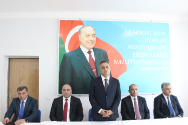 Goranboyda növbəti səyyar qəbul Qarqucaq kəndində keçirildi