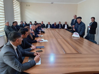 Goranboy rayon İcra Hakimiyyətində vətəndaşların müraciətləri dinlənildi