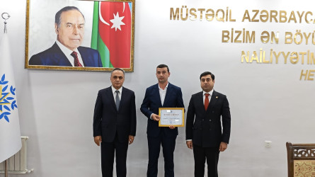 Yeni Azərbaycan Partiyasının Goranboy rayon təşkilatının təsis edilməsinin 33-cü ildönümü ilə bağlı tədbir keçirildi