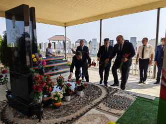 “27 sentyabr-Anım Günü” ilə bağlı Balakürd kənd qəbirstanlığında şəhidlərimizin məzarları ziyarət olundu