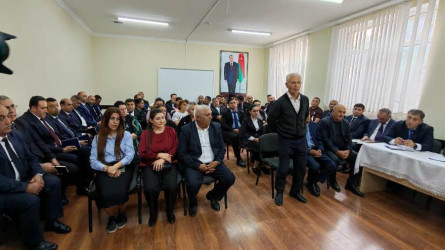Goranboyda növbəti səyyar qəbul Şadılı kəndində keçirildi