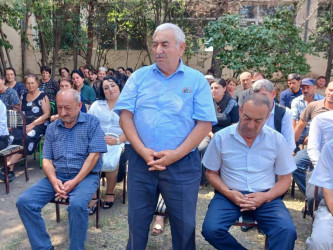 Goranboyda növbəti səyyar qəbul Borsunlu kəndində keçirildi