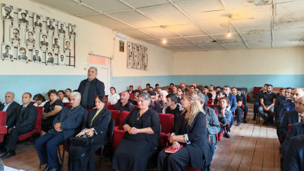 Goranboyda növbəti səyyar qəbul Qaradağlı kəndində keçirildi