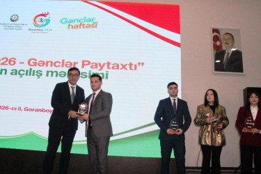 Goranboy şəhərində “Goranboy 2026-Gənclər Paytaxtı" layihəsinin açılış mərasimi keçirildi, GəncFest təşkil olundu