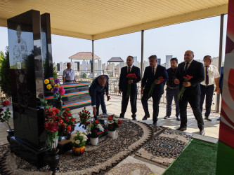 “27 sentyabr-Anım Günü” ilə bağlı Balakürd kənd qəbirstanlığında şəhidlərimizin məzarları ziyarət olundu