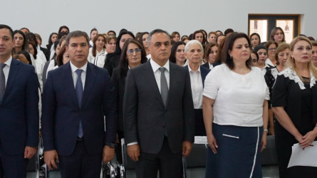 Goranboyda təhsil işçilərinin sentyabr konfransı keçirildi