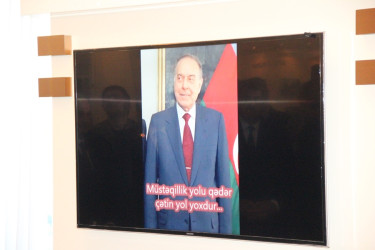 Goranboyda Ümummilli Lider Heydər Əliyevin 103-cü ildönümü ilə bağlı ümumrayon tədbir keçirildi