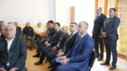 Goranboyda növbəti səyyar qəbul Goranlı kəndində keçirildi