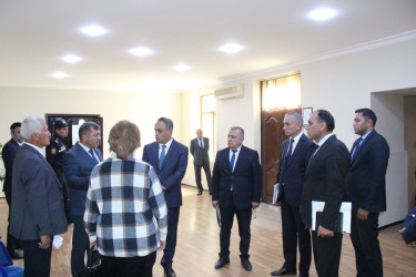 Goranboy rayon İcra Hakimiyyətində vətəndaşlar qəbul edildi, müraciətləri dinlənildi
