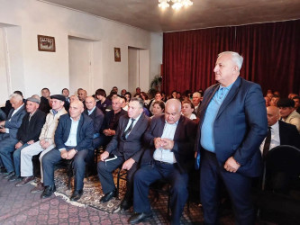 Nizami kəndində səyyar qəbul keçirildi