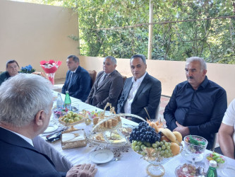 Goranboyda Şəhid Milli Qəhrəman Niyazi Aslanovun həyat yoldaşı Rübabə İsmayılovanın 65 illik yubileyi qeyd olundu