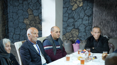 Goranboyda İcra başçısının Şəhid ailələrini ziyarəti davam edir