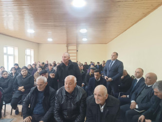 Balakürd kəndində səyyar qəbul keçirildi