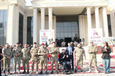 Goranboyda “8 noyabr-Zəfər Günü” ilə bağlı ümumrayon tədbiri keçirildi